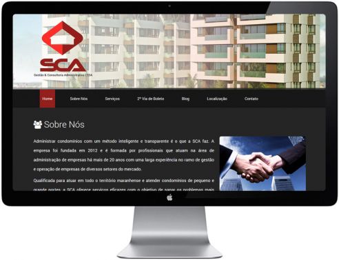 Site SCA Gestão
