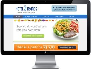 Site Hotel 3 Irmãos