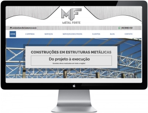 Criação de Site - Metal Forte Industrial