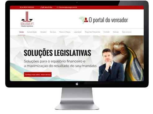 Criação de Site: Sollegis Solução Legislativas